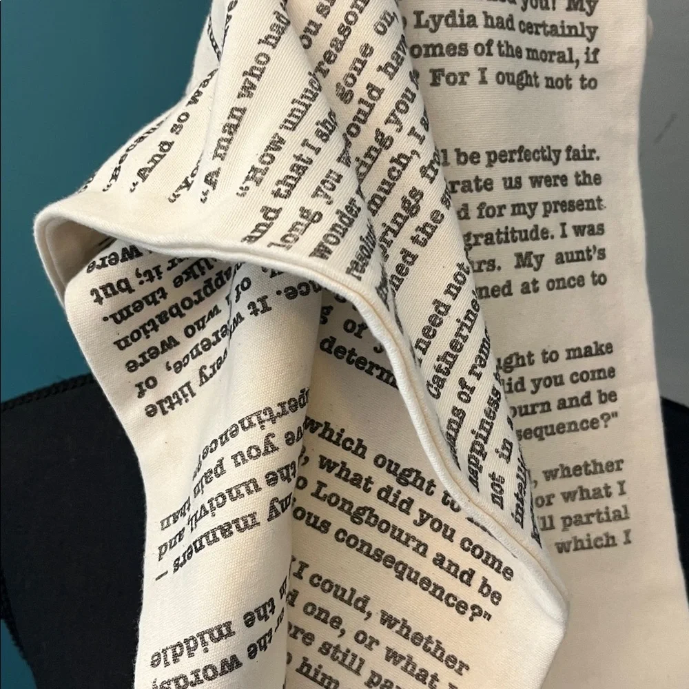 Storiarts Pride and Prejudice Book Infinity Scarf